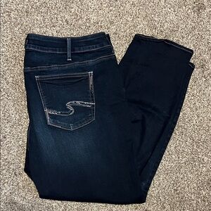 Silver Suki straight leg jeans